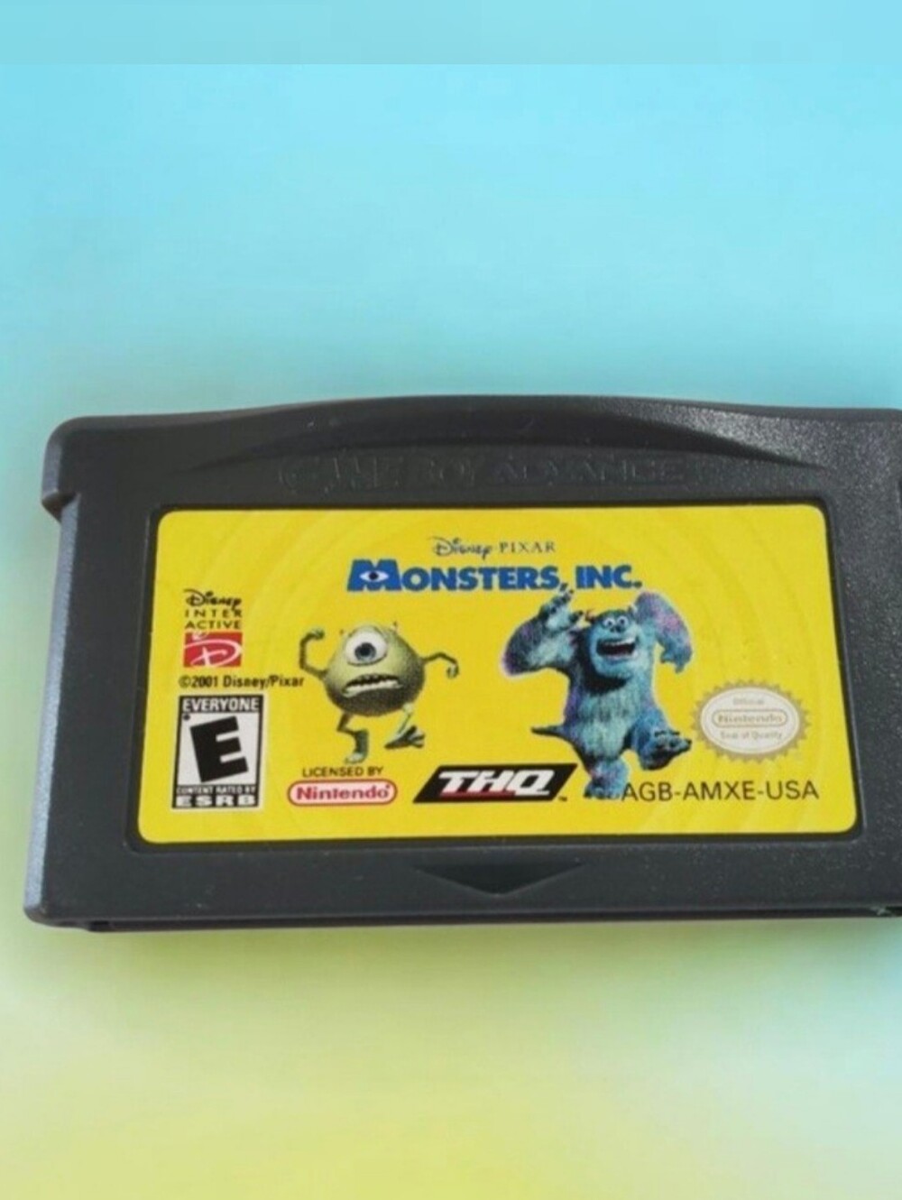 Disney Pixar's Monsters Inc. Game Boy Advance *TESTED*